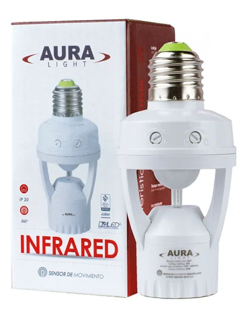 ASR04 SENSOR INFRAROJO 360° PORTABOMBILLA  AURA