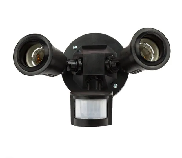 ASR06 SENSOR INFRAROJO 180° 2 X PORTABOMBILLA IP44  AURA