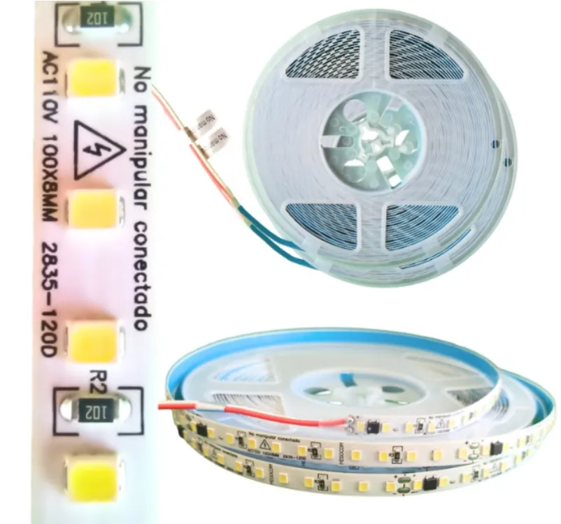 CINTA 110V LED BLANCO 6500K x 10 METROS