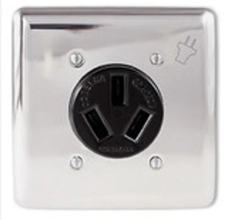 TOMA INCRUST 50A/250V TRIFILAR  CODELCA