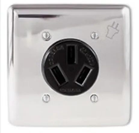 TOMA INCRUST 50A/250V TRIFILAR  CODELCA