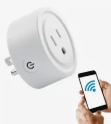 TOMA SENC C/P 1200W LEXMANA WIFI 100-240V REDONDA BLANCA