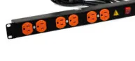 MULTITOMA RACK DE 6 SALIDAS CON INTERRUPTOR