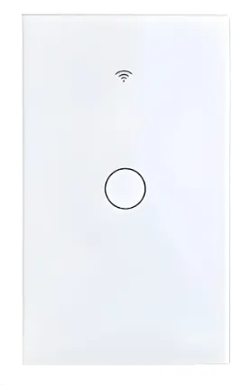INTERRUPTOR SENCILLO TACTIL 500W LEXMANA WIFI 100-240V BLANCO